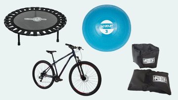 Esteira, bike e muitos outros itens incríveis em oferta no site da Amazon - Reprodução/Amazon