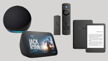Echo, Kindle, Fire TV e muitos outros itens que você precisa conferir - Reprodução/Amazon