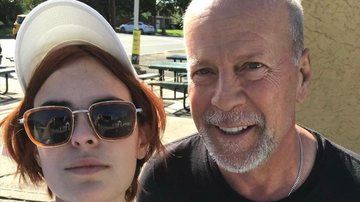 Bruce Willis e filha - Foto: Reprodução / Instagram
