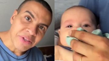 Thiago Oliveira fala sobre recuperação da filha após infecção - Reprodução/Globo