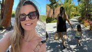 Esposa de Tiago Leifert encanta com fotos na praia - Reprodução/Instagram