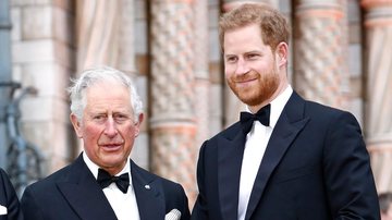 Rei Charles e príncipe Harry - Getty Images