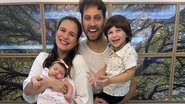 Kamilla Salgado e Elieser Ambrósio celebram primeiro mês da filha - Reprodução/Instagram