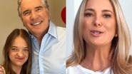 Roberto Justus ganha declarações de Rafaella Justus e Ticiane Pinheiro - Reprodução/Instagram