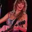 Taylor Swift em sua turnê 'The Eras Tour' no Brasil