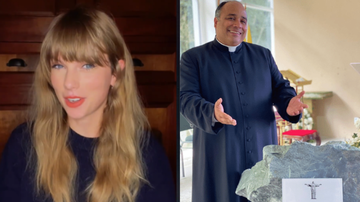 Fãs de Taylor Swift fizeram pedido para padre Omar - Reprodução/Instagram