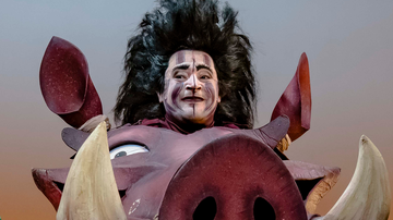 Diego Luri vive Pumba no musical O Rei Leão - Foto: Caio Galucci