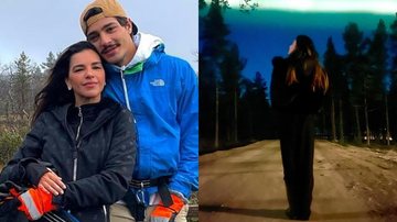 Mariana Rios impressiona ao abrir álbum de fotos contemplando a aurora boreal - Reprodução/Instagram