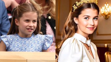 Inteligência artificial cria imagens da princesa Charlotte como adulta - Foto: Getty Images / TikTok
