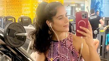 Camilla Camargo impressiona ao exibir corpão sarado em treino na academia - Reprodução/Instagram