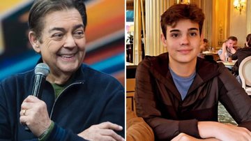 O filho mais novo de Faustão e Luciana Cardoso, Rodrigo Silva, completou 15 anos em maio - Reprodução: Instagram