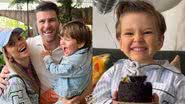Flávia Viana e Marcelo Zangrandi comemoram aniversário de 3 anos do filho - Reprodução/Instagram