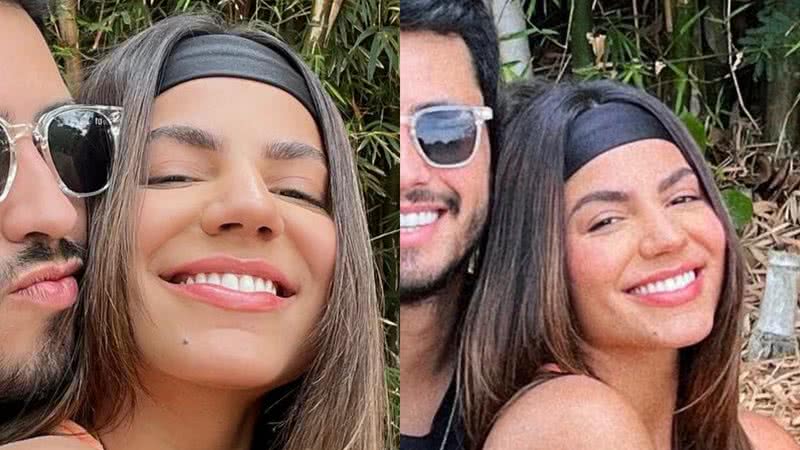 Hariany Almeida surge agarradinha com o namorado - Reprodução/Instagram