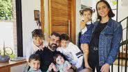 A família de Juliano e Letícia Cazarré vai crescer; casal espera o sexto filho - Reprodução Instagram