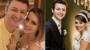 Sandy e Lucas Lima comemoram os 15 anos de casados - Foto: Reprodução / Instagram; Rafaela Azevedo