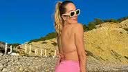 Namorada do filho de Faustão se exibe em praia da Espanha e impressiona - Reprodução/Instagram