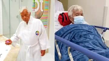 Roque, assistente de Silvio Santos, recebe alta do hospital