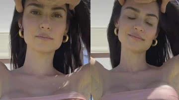 Thaila Ayala choca ao exibir barriga em vídeo - Reprodução/Instagram