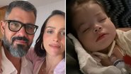 Filha de Juliano Cazarré é levada para a emergência: "Rezem por ela" - Reprodução/ Instagram