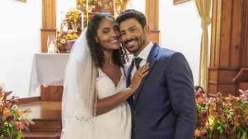 Casamento de Aline e Caio na novela Terra e Paixão - Fotos: Globo/Léo Rosario