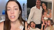Fabiana Justus desabafou sobre ficar distante da família durante tratamento - Reprodução/Instagram