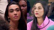 Internautas descobriram interações entre Giovanna e Deniziane, do BBB 24, nas redes sociais - Foto: Reprodução/TV Globo