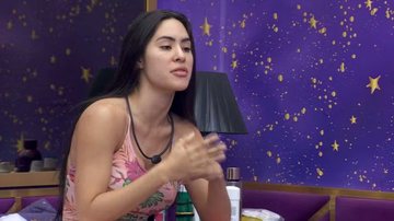Isabelle conversa com Davi - Reprodução/Globo