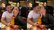 Murilo Huff e Gabriela Versiani se divertem juntos em restaurante nos EUA - Arquivo Pessoal