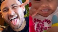 Neymar Jr encanta com vídeo fofo de Mavie - Reprodução/Instagram