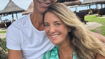 Ticiane Pinheiro com o marido - Reprodução/Instagram