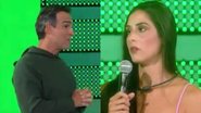 Deniziane surpreende Tadeu Schmidt com pergunta após ser eliminada do BBB 24 - Reprodução/Globo