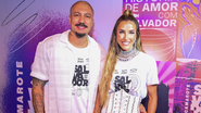 Aline Gotschalg e Fernando Medeiros marcaram presença no Carnaval de Salvador - Foto: Caio e Thiago Duran/Camarote Salvador