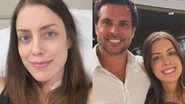 Fabiana Justus celebra visita do marido durante tratamento - Reprodução/Instagram