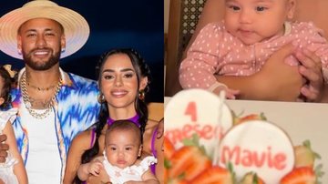 Filha de Neymar Jr e Bruna Biancardi ganha festinha de mesversário - Reprodução/Instagram
