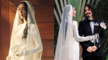 Maju Trindade e Mateus Asato se casaram em cerimônia secreta - Reprodução/Instagram/Hideaki/Nora Cintra