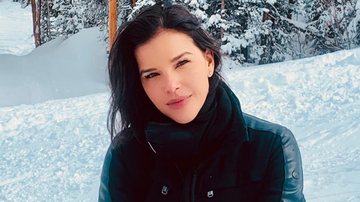 Mariana Rios esquia na neve - Reprodução/Instagram