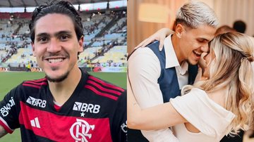 Pedro Guilherme homenageia a esposa grávida de gêmeos - Reprodução/Flamengo/Instagram/Pedro Mello