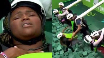 Raquele passa mal durante Prova do Líder do BBB 24 - Reprodução/Globo