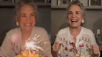 Regina Duarte celebra 77 anos - Foto: Reprodução / Instagram