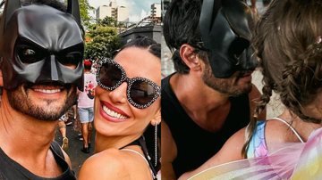 Rodrigo Santoro curte Carnaval de rua com a esposa e a filha - Reprodução/Instagram