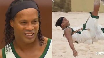 Ronaldinho Gaucho participa de reality show turco - Reprodução/Survivor All Star TV8/Twitter