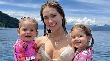 Virginia Fonseca com as filhas, Maria Flor e Maria Alice - Foto: Reprodução / Instagram