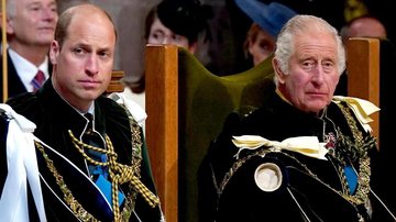Príncipe William e rei Charles III - Foto: Getty Images
