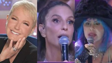 Xuxa, Ivete Sangalo e Baby do Brasil - Foto: Reprodução / TV Globo / Band
