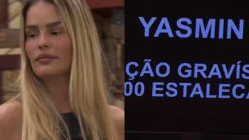 Yasmin comete infrações e leva punições - Reprodução/Globo