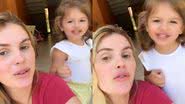 Bárbara Evans posta vídeo com a filha - Reprodução/Instagram