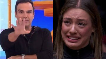 Beatriz cai no choro após comentário de Tadeu Schmidt no BBB 24 - Reprodução/Globo