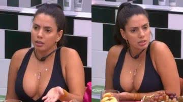 Fernanda fica surpresa com a reação de sister - Reprodução/Globo
