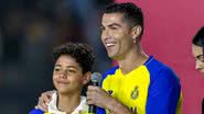 Cristiano Ronaldo Jr e Cristiano Ronaldo - Getty Images