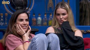 Wanessa Camargo e Yasmin Brunet no BBB 24 - Foto: Reprodução / TV Globo